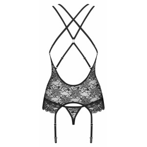 Corset Obsessive 860-COR Negru S-M