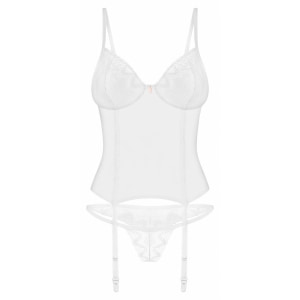 Corset Obsessive Alissium Alb XS-S