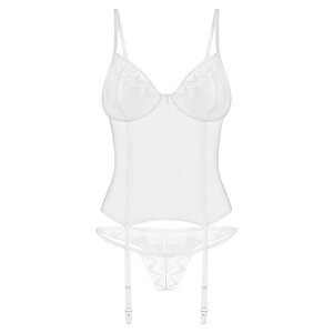 Corset Obsessive Alissium Alb Corset Obsessive Alissium Alb pe Denysa.ro