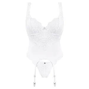 Corset Obsessive Amor Alb L-XL