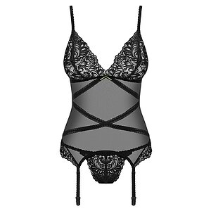 Corset Obsessive Bondea Negru pe Denysa.ro