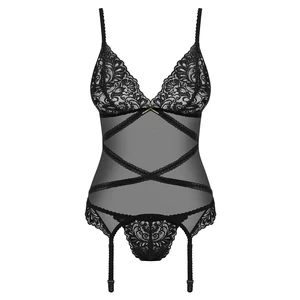 Corset Obsessive Bondea Negru pe Denysa.ro