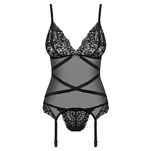 Corset Obsessive Bondea Negru S-M