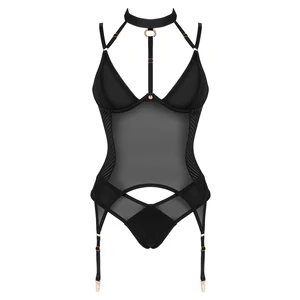 Corset Obsessive Brasica Negru pe Denysa.ro