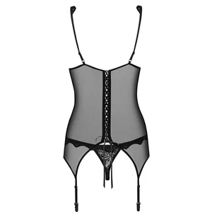 Corset Obsessive Emperita Negru 2XL
