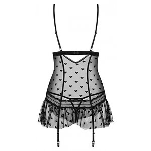 Corset Obsessive Heartia Negru L-XL