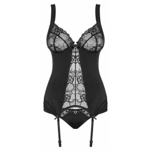 Corset Obsessive Heartina Negru S-M
