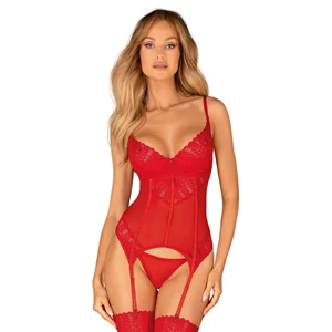 Corset Cu Push Up Si Jarretiere