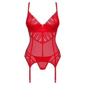 Corset Obsessive Ingridia Roșu Corset Obsessive Ingridia Roșu pe Denysa.ro
