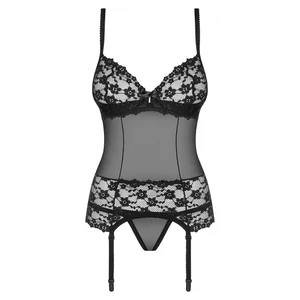 Corset Obsessive Letica Negru Corset Obsessive Letica Negru pe Denysa.ro