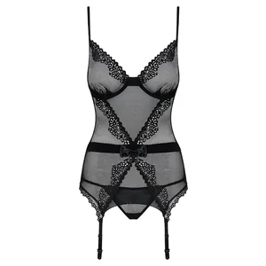 Corset Sexy Cu Chilot Inclus