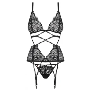 Corset Obsessive Mixty Negru L-XL
