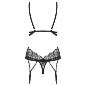 Corset Obsessive Mixty Negru L-XL