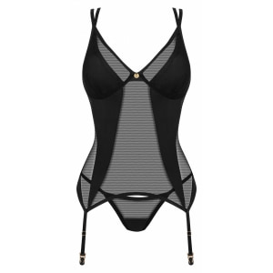 Corset Obsessive Nesari Negru XS-S