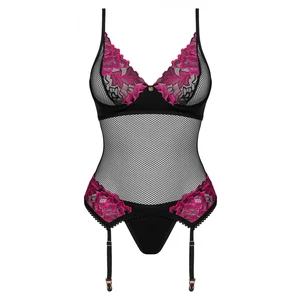 Corset Obsessive Rosenty Roz pe Denysa.ro