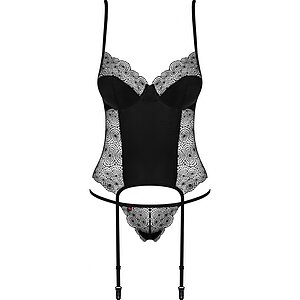 Corset Obsessive Sharlotte Negru pe Denysa.ro