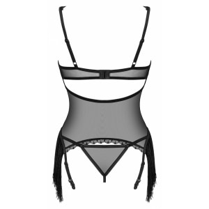 Corset Obsessive Sherila Negru M-L