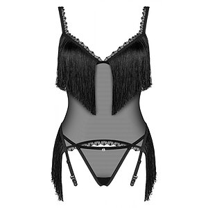 Corset Obsessive Sherila Negru pe Denysa.ro