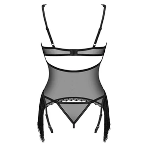 Corset Obsessive Sherila Negru XS-S