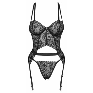 Corset Obsessive Yaskana Negru XS-S