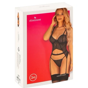 Corset Obsessive Yaskana Negru XS-S