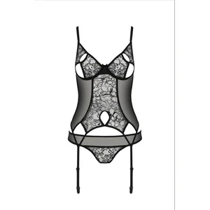Corset Passion Eco Primulă Negru Corset Passion Eco Primulă Negru pe Denysa.ro