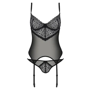 Corset Passion Eco Zinnia Negru Corset Passion Eco Zinnia Negru pe Denysa.ro