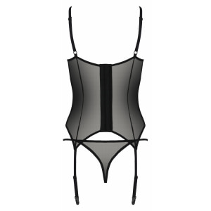 Corset Passion Eco Zinnia Negru S-M