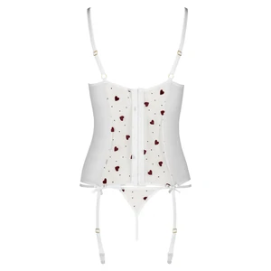 Corset Passion Lovelia Alb L-XL