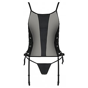 Corset Passion Malwia Negru pe Denysa.ro