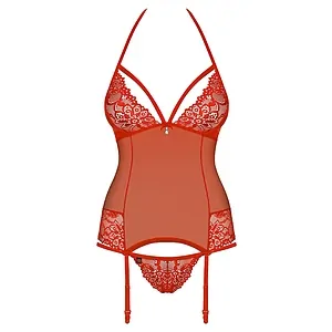 Corset Obsessive 838-COR Rosu S-M