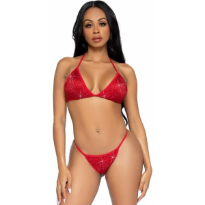 Costum Baie Leg Avenue Phoenix Bikini Roșu M