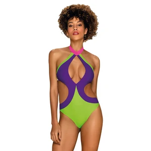 Costum Baie Verde Care Alungeste Picioarele