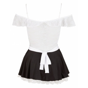 Costum Cottelli Collection Maids Dress Alb XL
