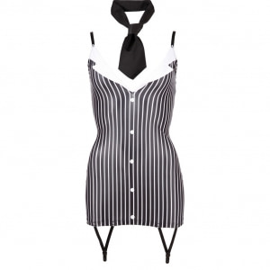 Costum Cottelli Collection Secretary Negru pe Denysa.ro