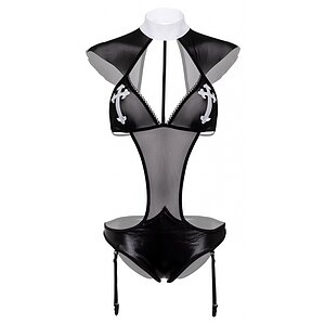 Costum Daring Intimates Not So Holy Negru pe Denysa.ro