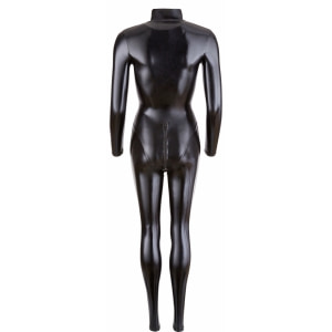 Costum Latex Cottelli Collection Jumpsuit Negru M