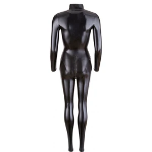 Costum Latex Cottelli Collection Jumpsuit Negru XS