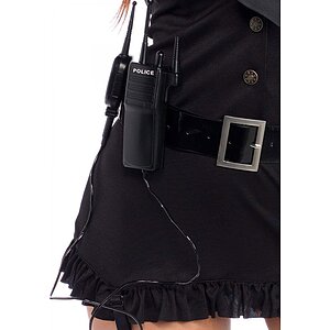 Costum Leg Avenue Dirty Cop Negru S-M