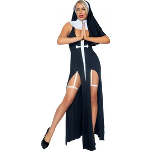 Costum Leg Avenue Sultry Sinner Negru pe Denysa.ro