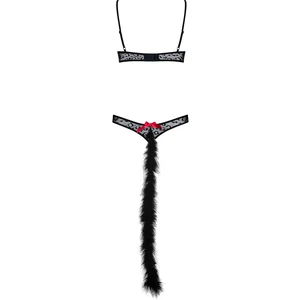 Costum Obsessive Gepardina Negru S-M