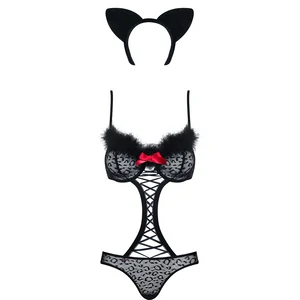 Costum Obsessive Gepardina Negru Costum Obsessive Gepardina Negru pe Denysa.ro