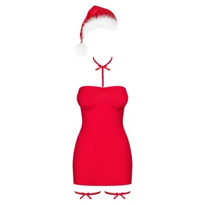 Costum Obsessive Kissmas Roșu Costum Obsessive Kissmas Roșu pe Denysa.ro