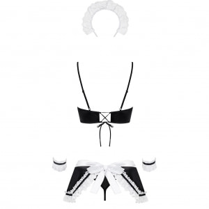 Costum Obsessive Maid Negru S-M