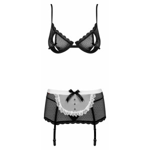 Costum Obsessive Maidme Negru S-M