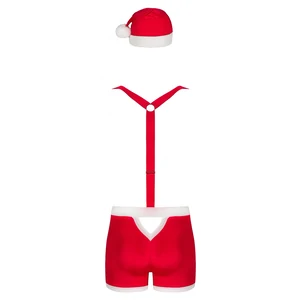 Costum Obsessive Mr Claus Roșu L-XL