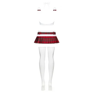 Costum Obsessive Schooly Alb S-M