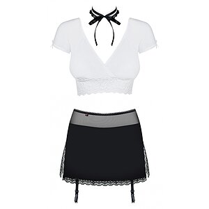 Costum Obsessive Secretary Suit Negru S-M