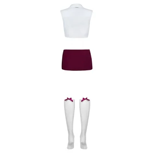 Costum Obsessive Studentă Mov S-M