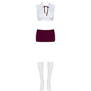 Costum Obsessive Studentă Mov pe Denysa.ro